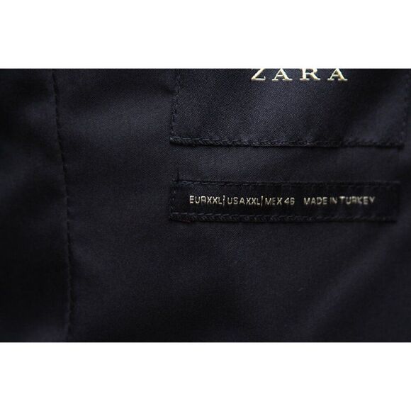 Zara Navy Blue Blazer - Picture 9 of 14